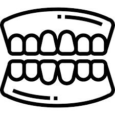 A prótese dentária visa substituir um ou mais dentes faltantes na boca do paciente.